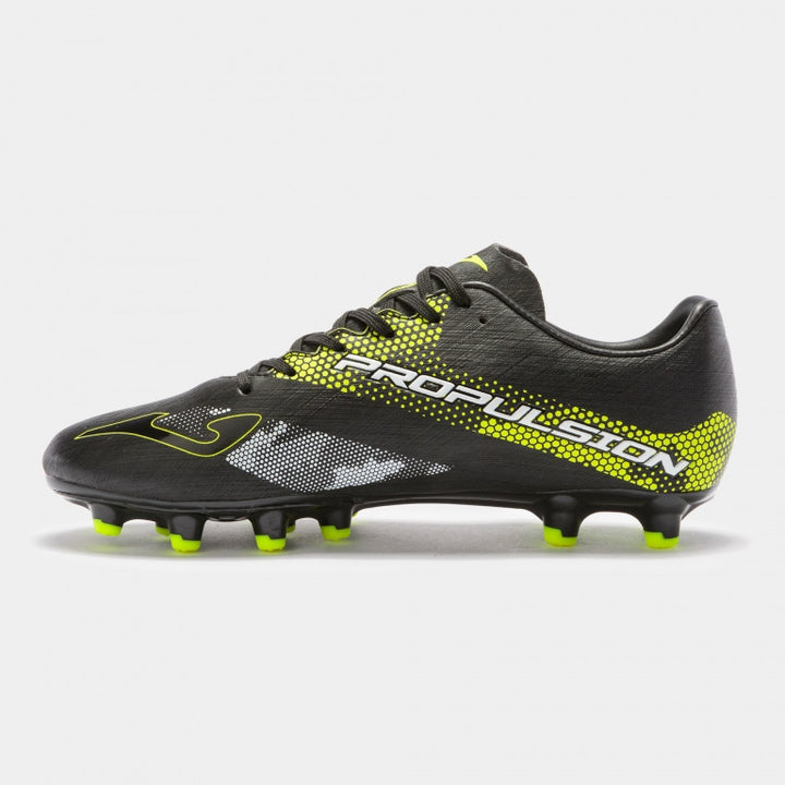 Joma Propulsion FG - Black/Lemon Fluor Men's Footwear Closeout - Third Coast Soccer