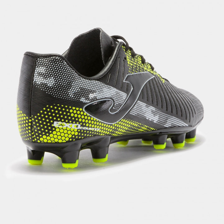 Joma Propulsion FG - Black/Lemon Fluor Men's Footwear Closeout - Third Coast Soccer
