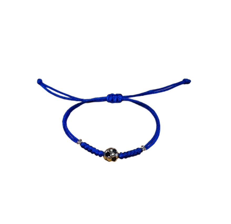 RPS Designs Adjustable Soccer Bracelet Jewelry Royal  - Third Coast Soccer