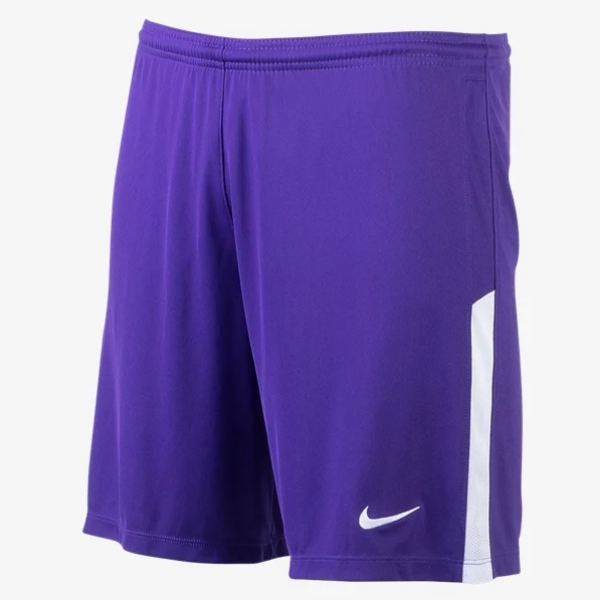Nike Youth League Knit II Short Shorts Court Purple/White Youth Small - Third Coast Soccer