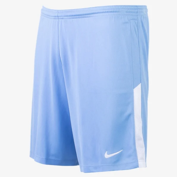 Nike Youth League Knit II Short Shorts Valor Blue/White Youth Small - Third Coast Soccer