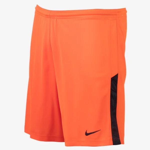 Nike Youth League Knit II Short Shorts Team Orange/Black Youth Small - Third Coast Soccer