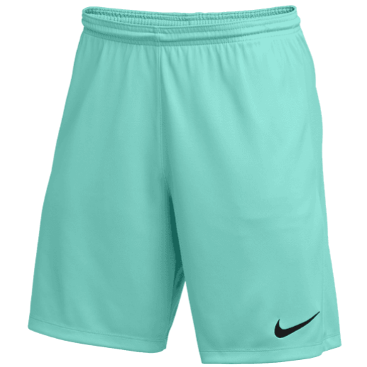 Nike Youth Park III Short Shorts Hyper Turq/Black Youth XSmall - Third Coast Soccer