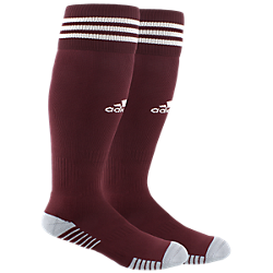 adidas Copa Zone Cushion IV Sock - Maroon/White Socks Maroon/White Small - Third Coast Soccer