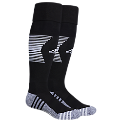 adidas Team Speed 3 Sock - Black/White Socks Black/White XSmall - Third Coast Soccer