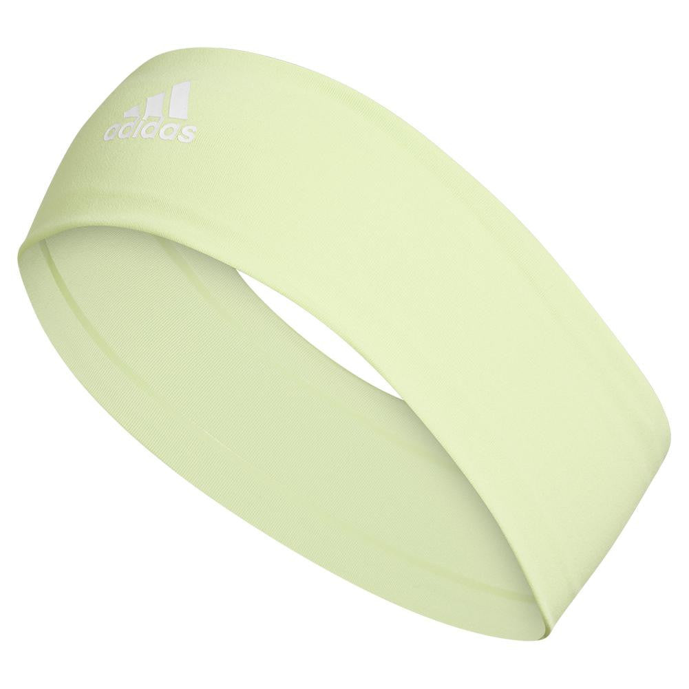 adidas Alphaskin 2.0 Headband - Impact Yellow Player Accessories Impact Yellow/White - Third Coast Soccer