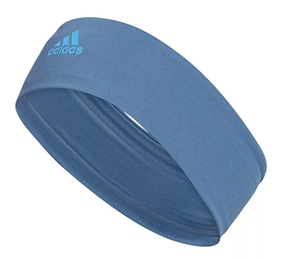 adidas Alphaskin 2.0 Headband - Wonder Steel Blue Player Accessories Wonder Steel Blue/Pulse Blue  - Third Coast Soccer