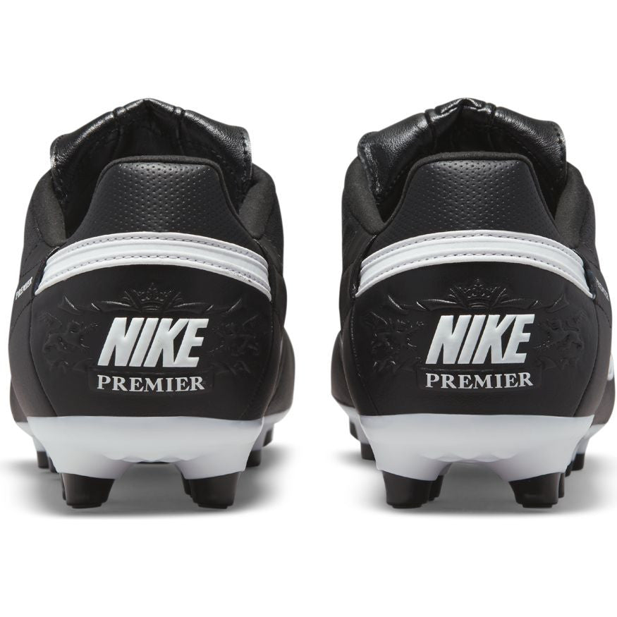Nike Premier 3 FG - Black/White Mens Footwear   - Third Coast Soccer