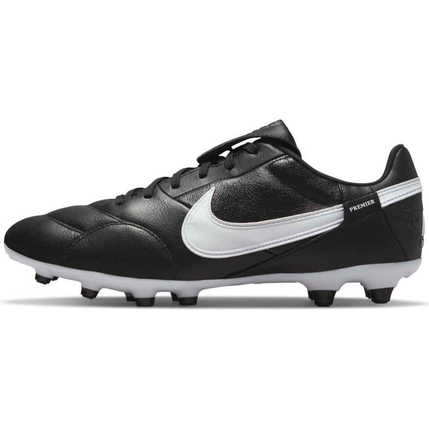 Nike Premier 3 FG - Black/White Men's Footwear Closeout - Third Coast Soccer
