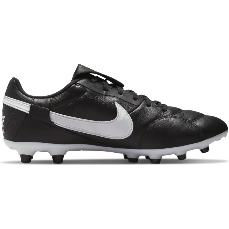 Nike Premier 3 FG - Black/White Mens Footwear   - Third Coast Soccer