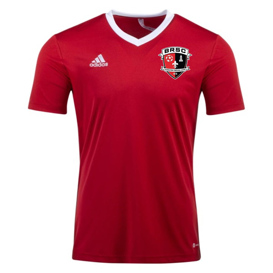 adidas BRSC Youth Recreational Entrada 22 Jersey - Red BRSC Rec & Academy Red Youth XSmall - Third Coast Soccer