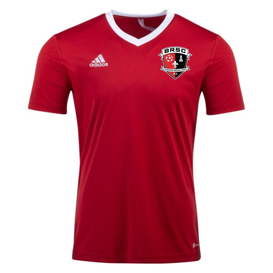 adidas BRSC Youth Recreational Entrada 22 Jersey - Red BRSC Rec & Academy Red Youth XXSmall - Third Coast Soccer