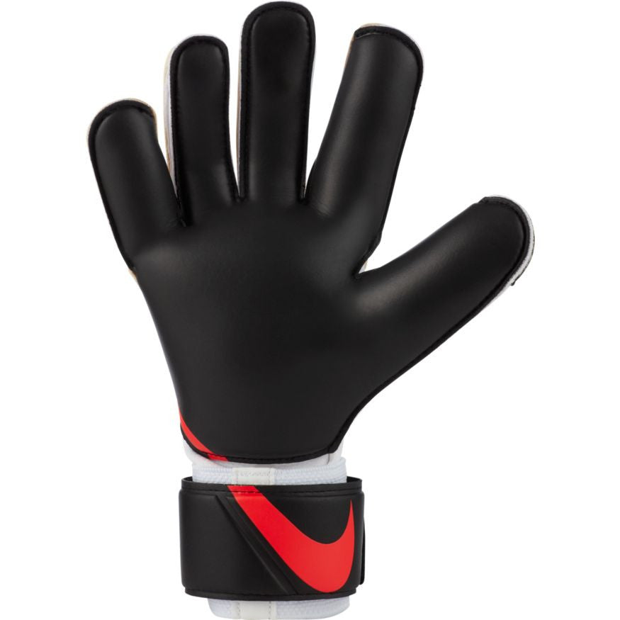 Nike Grip 3 Goalkeeper Glove - White/Black/Crimson Gloves White/Black/Bright Crimson Size 9 - Third Coast Soccer