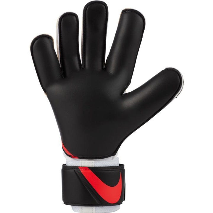 Nike Grip 3 Goalkeeper Glove - White/Black/Crimson Gloves White/Black/Bright Crimson Size 9 - Third Coast Soccer