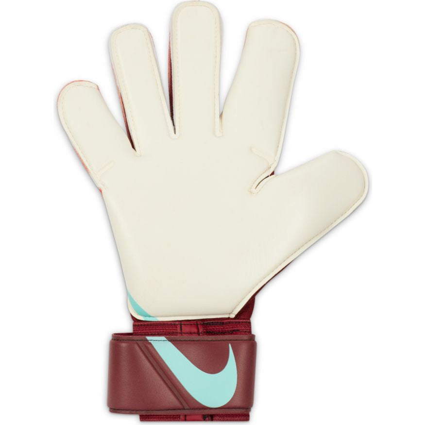 Nike Grip 3 Goalkeeper Glove - Siren Red/Team Red Gloves   - Third Coast Soccer