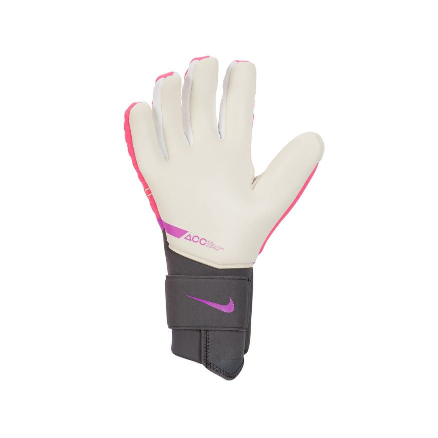 Nike Phantom Elite Goalkeeper Glove - Hyper Pink/Iron Grey Gloves   - Third Coast Soccer