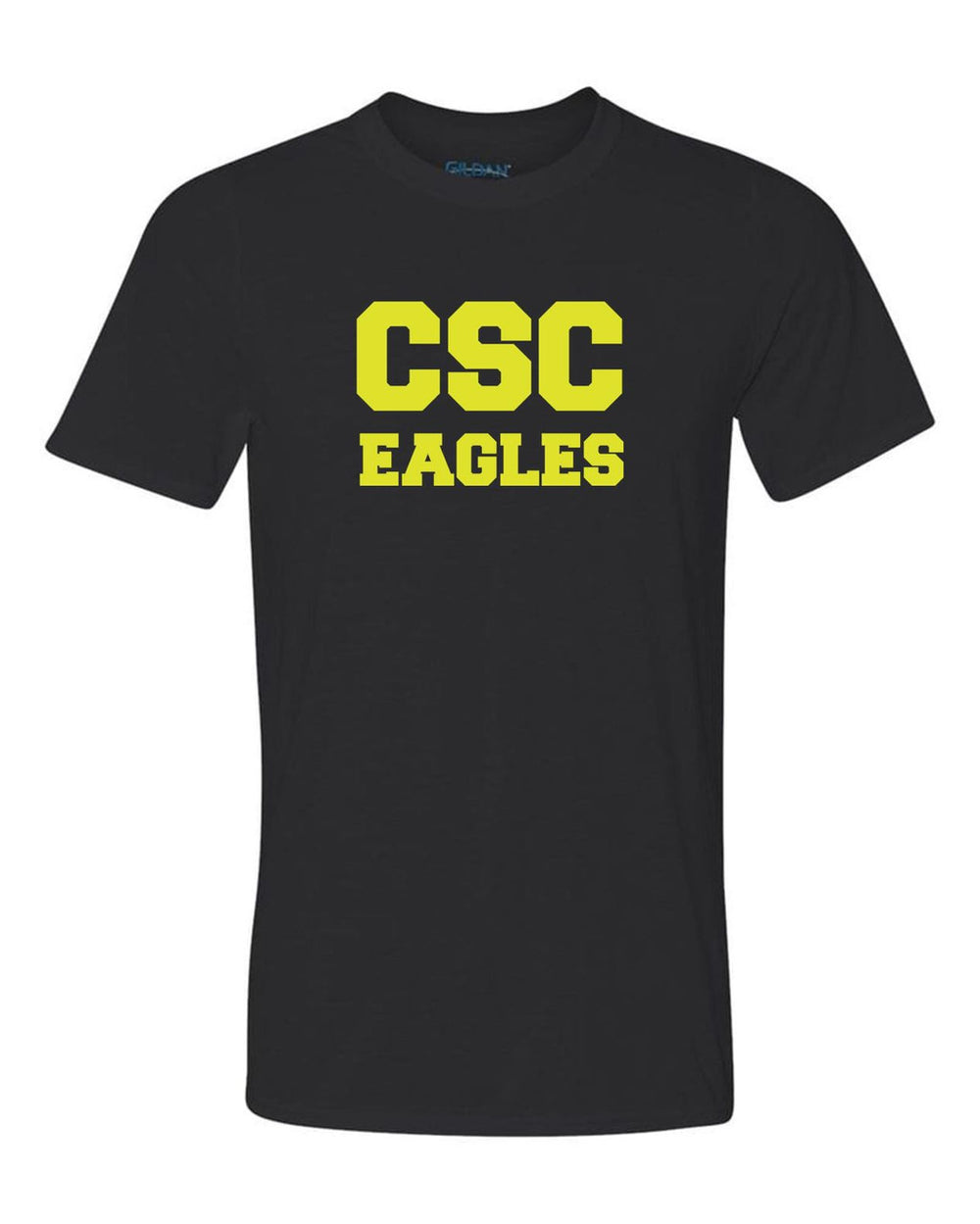 CSC Eagles Short-Sleeve T-Shirt CSC Spiritwear Black Mens Small - Third Coast Soccer