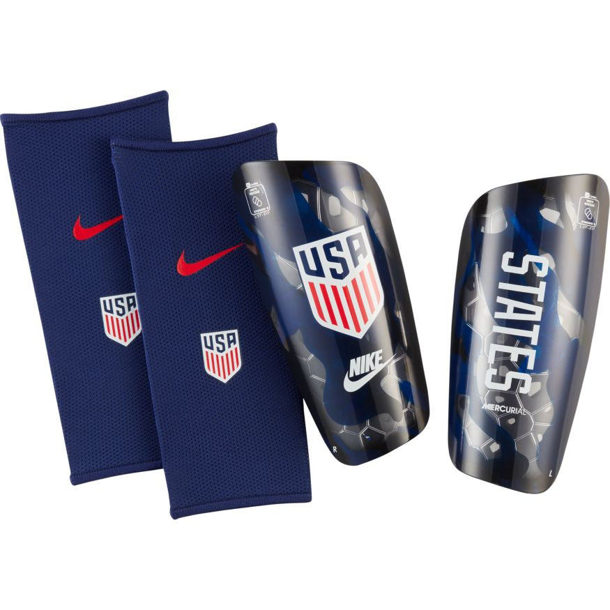 Nike Mercurial Lite USA Shinguard Adult Shinguards Small  - Third Coast Soccer