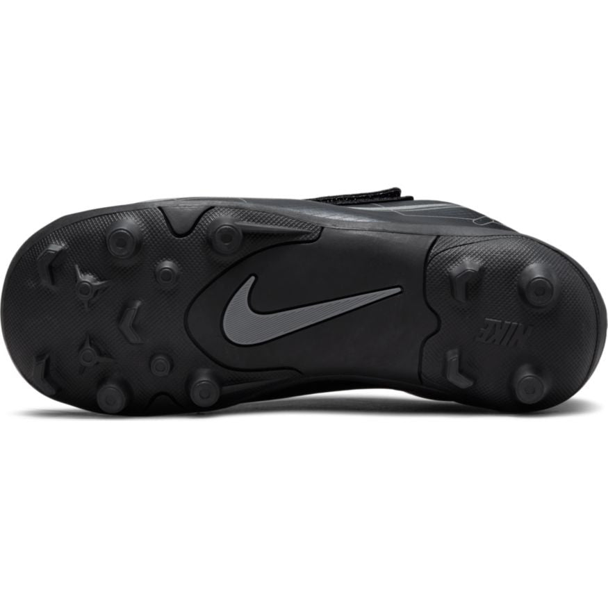 NIKE Junior Mercurial Vapor 14 Club FG - Black/Iron Grey Youth Footwear Black/Iron Grey Youth 10.5 - Third Coast Soccer