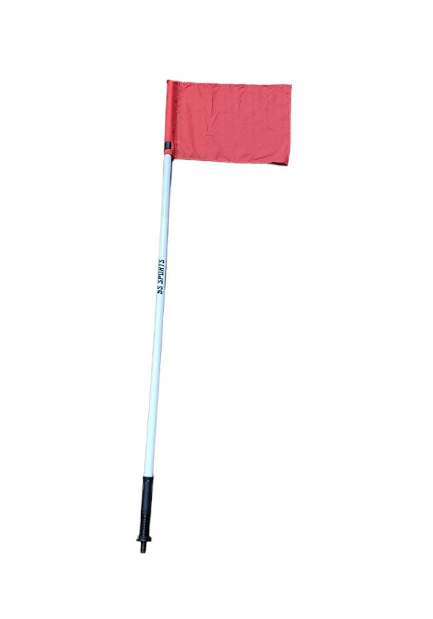 5S Corner Flags (Set Of 4) Field Equipment Grass Red - Third Coast Soccer