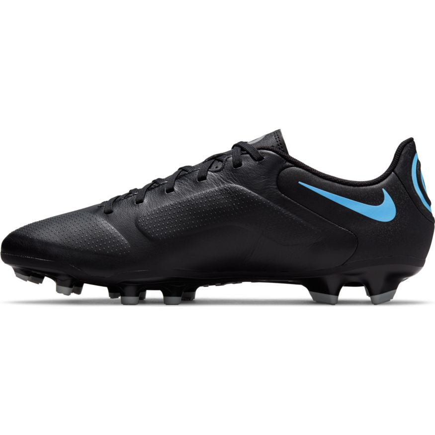 Nike Tiempo Legend 9 Academy FG - Black/Iron Grey Men's Footwear Closeout   - Third Coast Soccer