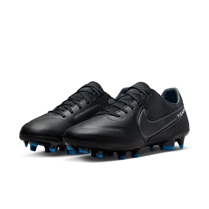 Nike Tiempo Legend 9 Pro FG - Black/Dark Smoke Grey/White Men's Footwear Closeout Black/Dark Smoke Grey/White Mens 6.5 - Third Coast Soccer