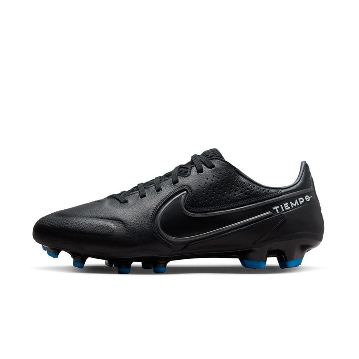 Nike Tiempo Legend 9 Pro FG - Black/Dark Smoke Grey/White Men's Footwear Closeout   - Third Coast Soccer