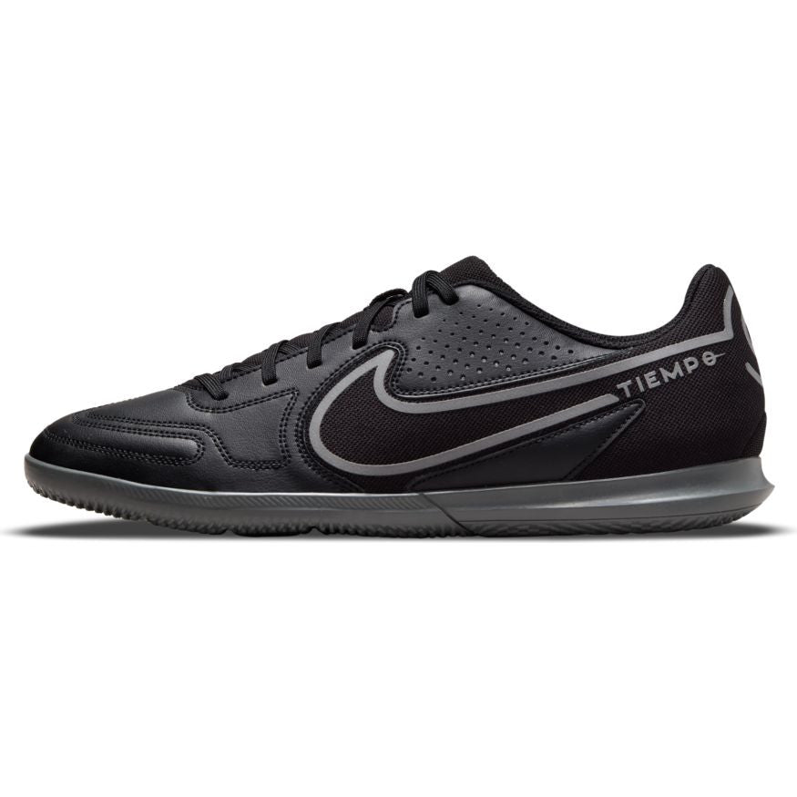 Nike Legend 9 Club IC - Black/Iron Grey Men's Footwear Closeout Mens 6  - Third Coast Soccer