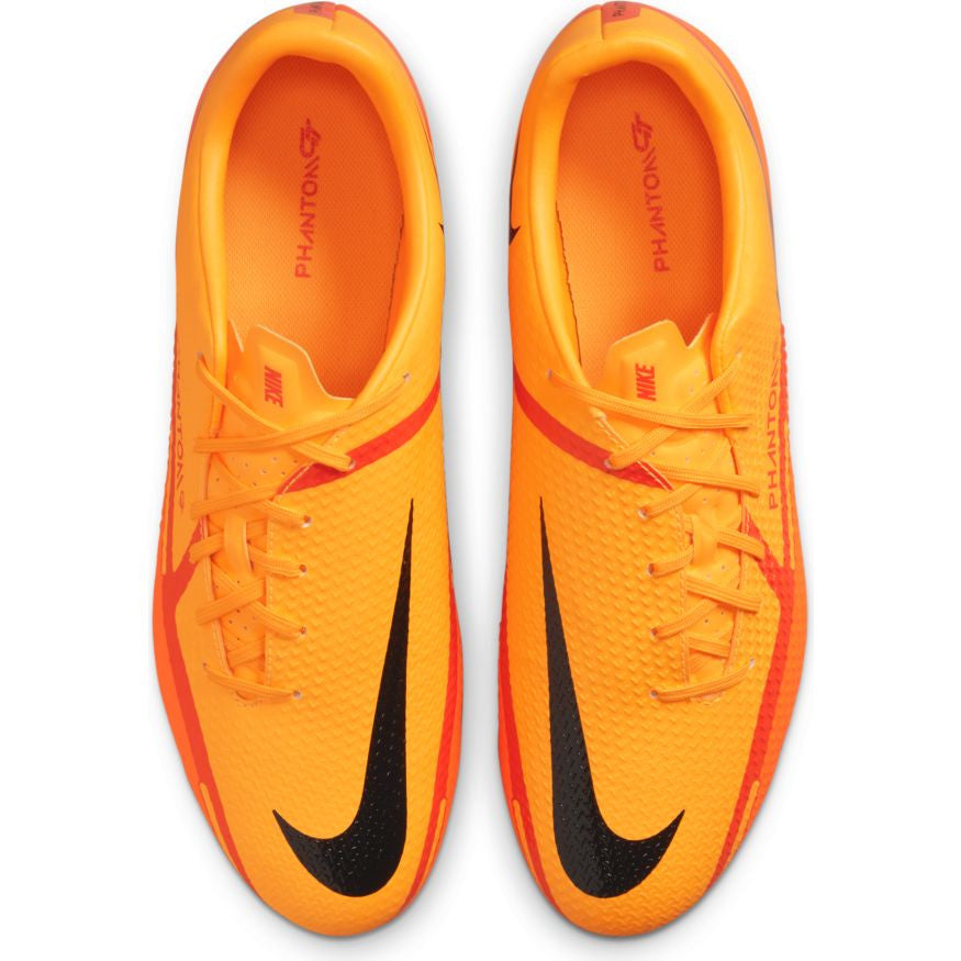 Nike Phantom GT2 Academy FG - Laser Orange/Black/Total Orange Men's Footwear Closeout   - Third Coast Soccer