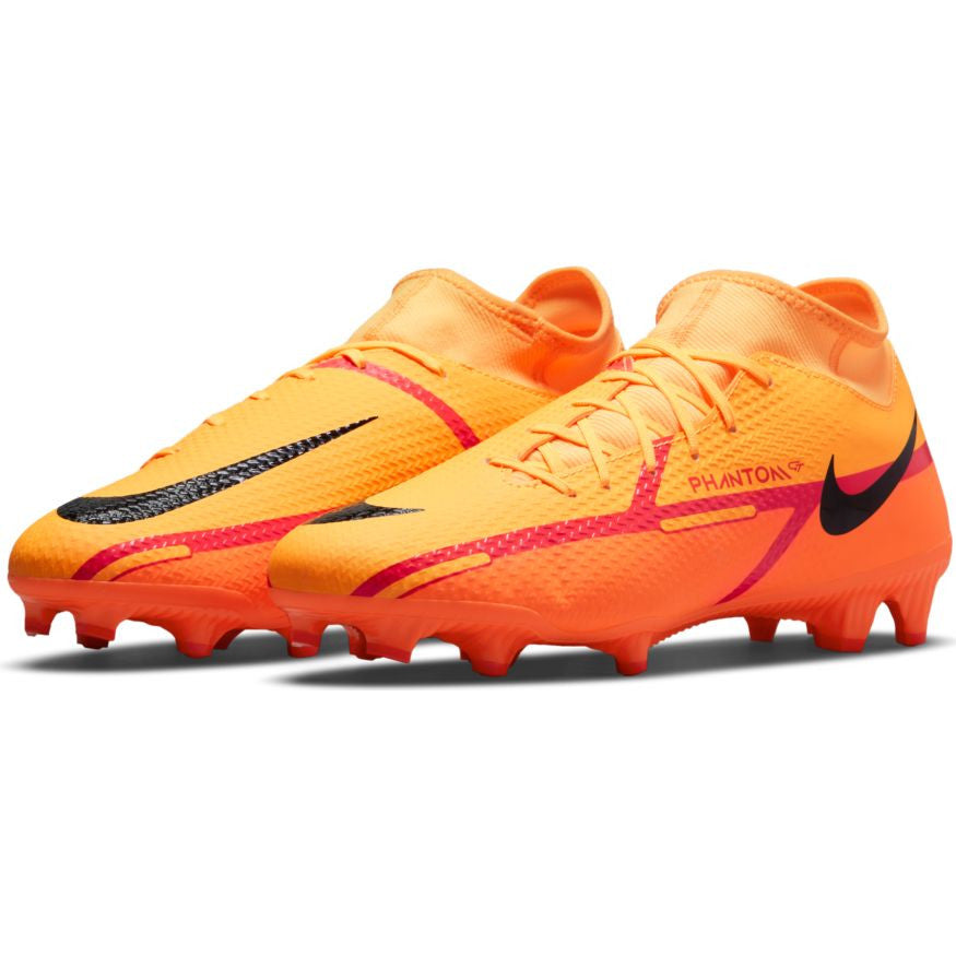 Nike Phantom GT2 Academy Dynamic Fit FG  - Laser Orange/Black/Total Orange Men's Footwear Closeout Mens 6.5 Laser Orange/Black/Total Orange - Third Coast Soccer
