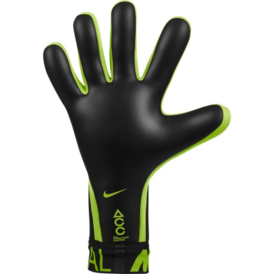 Nike Mercurial Touch Elite Goalkeeper Glove - Black/Volt Gloves Black/Black/Volt 10 - Third Coast Soccer