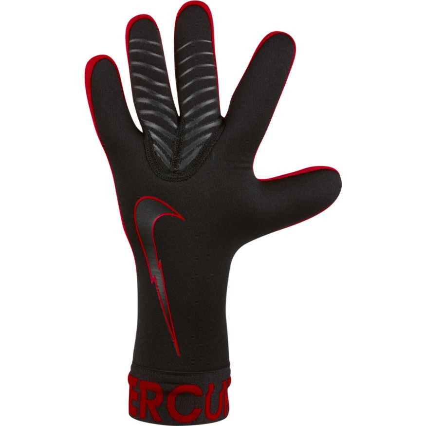 Nike Mercurial Touch Victory Goalkeeper Glove - Black/Chile Red Gloves   - Third Coast Soccer