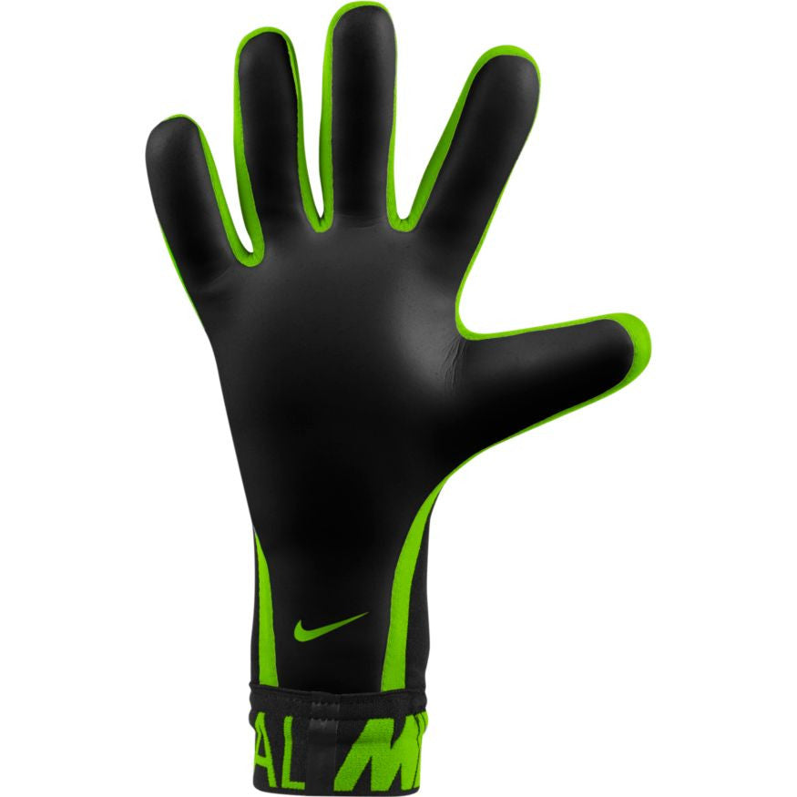 Nike Mercurial Touch Victory Goalkeeper Glove - Black/Volt Gloves Black/Black/Volt 10 - Third Coast Soccer