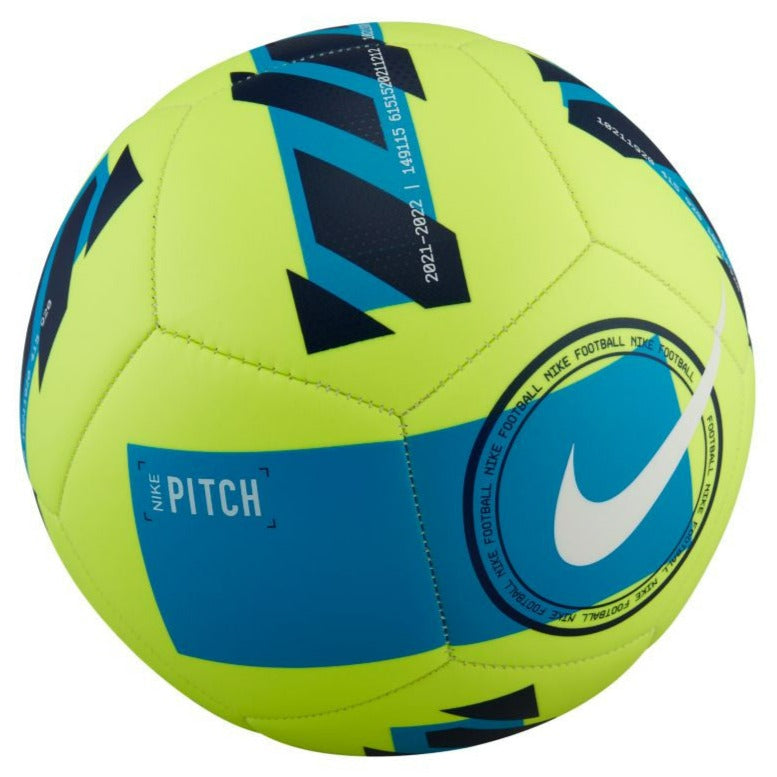 Nike Pitch Ball - Volt/Laser Blue/White Balls Volt/Laser Blue/White 5 - Third Coast Soccer