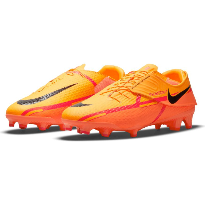 Nike Phantom GT2 Academy Flyease MG - Laser Orange/Black/Total Orange Men's Footwear Closeout Mens 6.5 Laser Orange/Black/Total Orang - Third Coast Soccer