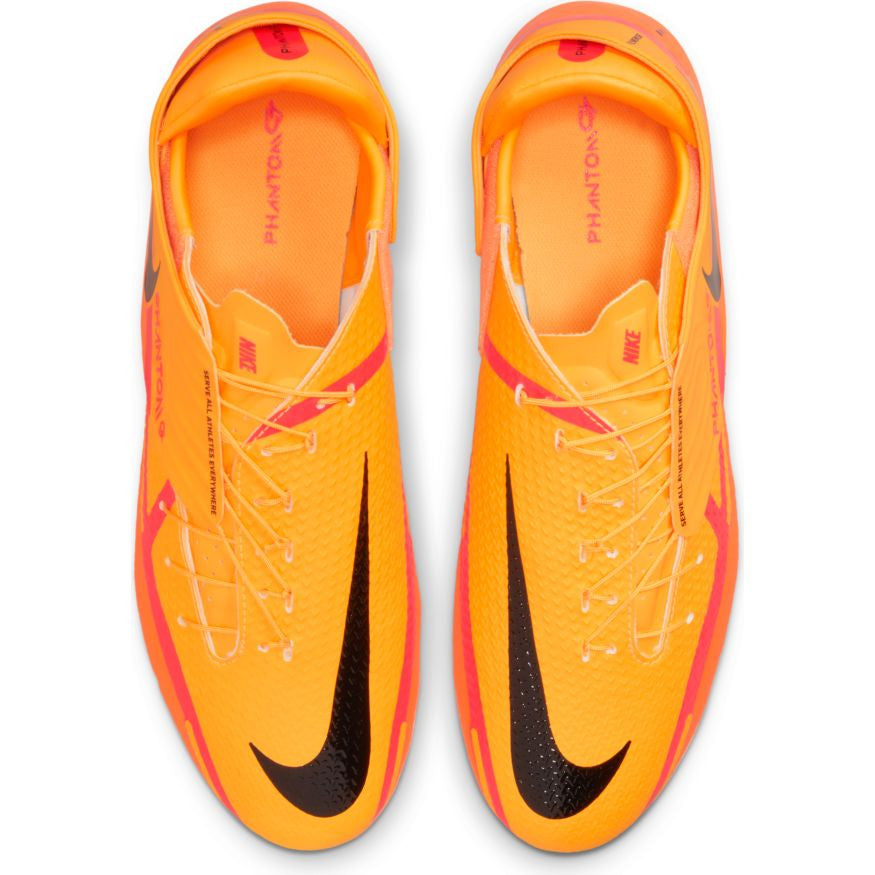 Nike Phantom GT2 Academy Flyease MG - Laser Orange/Black/Total Orange Men's Footwear Closeout Mens 8.5 Laser Orange/Black/Total Orang - Third Coast Soccer