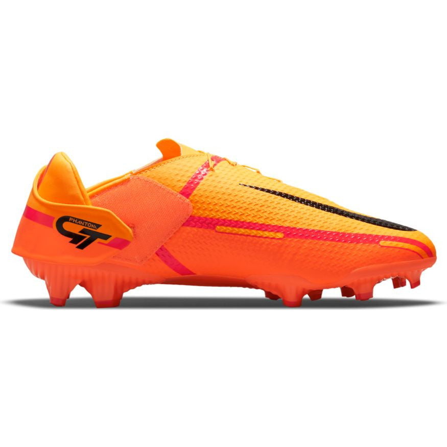 Nike Phantom GT2 Academy Flyease MG - Laser Orange/Black/Total Orange Men's Footwear Closeout Mens 7.5 Laser Orange/Black/Total Orang - Third Coast Soccer