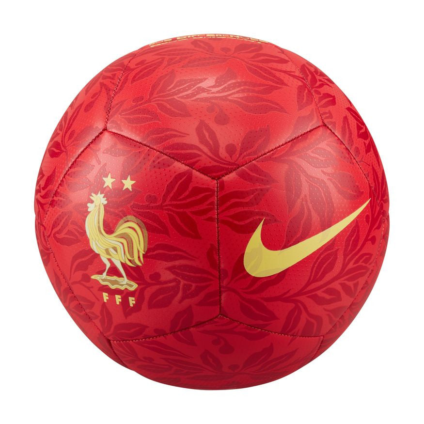 Nike France Pitch Ball Balls University Red/Gym Red/Gold 5 - Third Coast Soccer