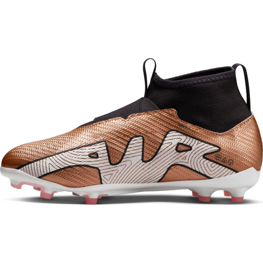 Nike Junior Zoom Mercurial Superfly 9 Pro FG - Metallic Copper Youth Footwear Closeout Metallic Copper Youth 4.5 - Third Coast Soccer