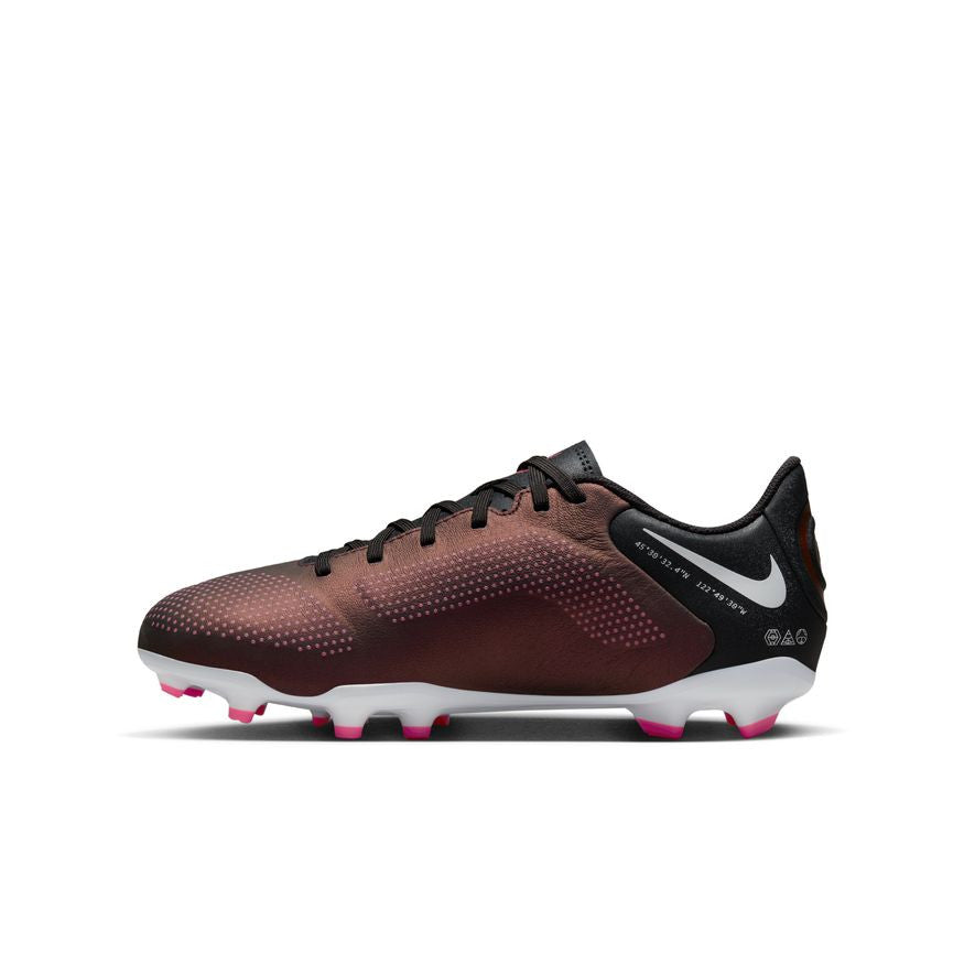 Nike Junior Tiempo Legend 9 Academy FG - Space Purple/White Youth Firm Ground Youth 1.5 Space Purple/White - Third Coast Soccer