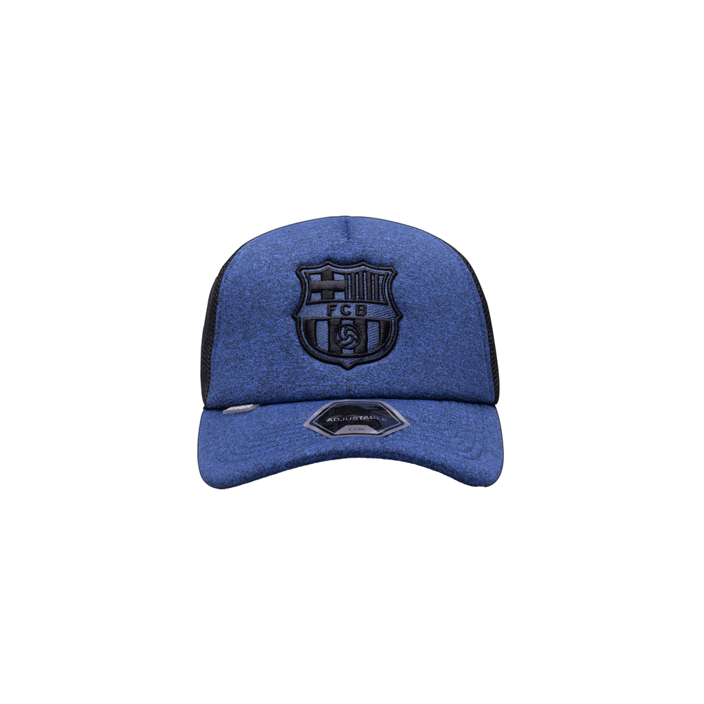 Fanink FC Barcelona Trucker Hat Hats Navy/White One Size Fits Most - Third Coast Soccer