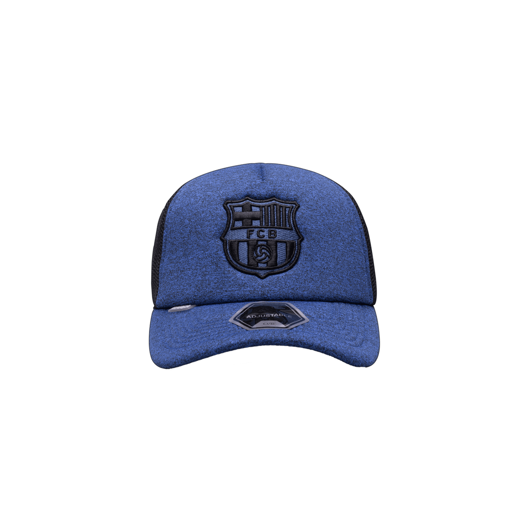 Fanink FC Barcelona Trucker Hat Hats Navy/White One Size Fits Most - Third Coast Soccer
