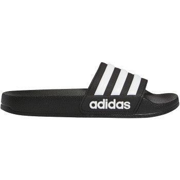 adidas Adilette Kid's Shower Slide Mens Footwear Black/White Youth 10 - Third Coast Soccer
