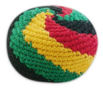 Adventure Trading Rasta Swirl Hacky Sack Player Accessories Each - Third Coast Soccer