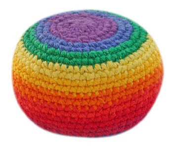 Adventure Trading Rainbow Hacky Sack Player Accessories Each - Third Coast Soccer