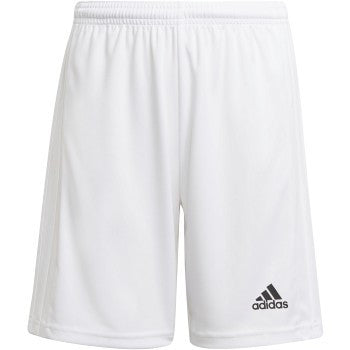 adidas Youth Squadra 21 Short - White Shorts White/White Youth XSmall - Third Coast Soccer