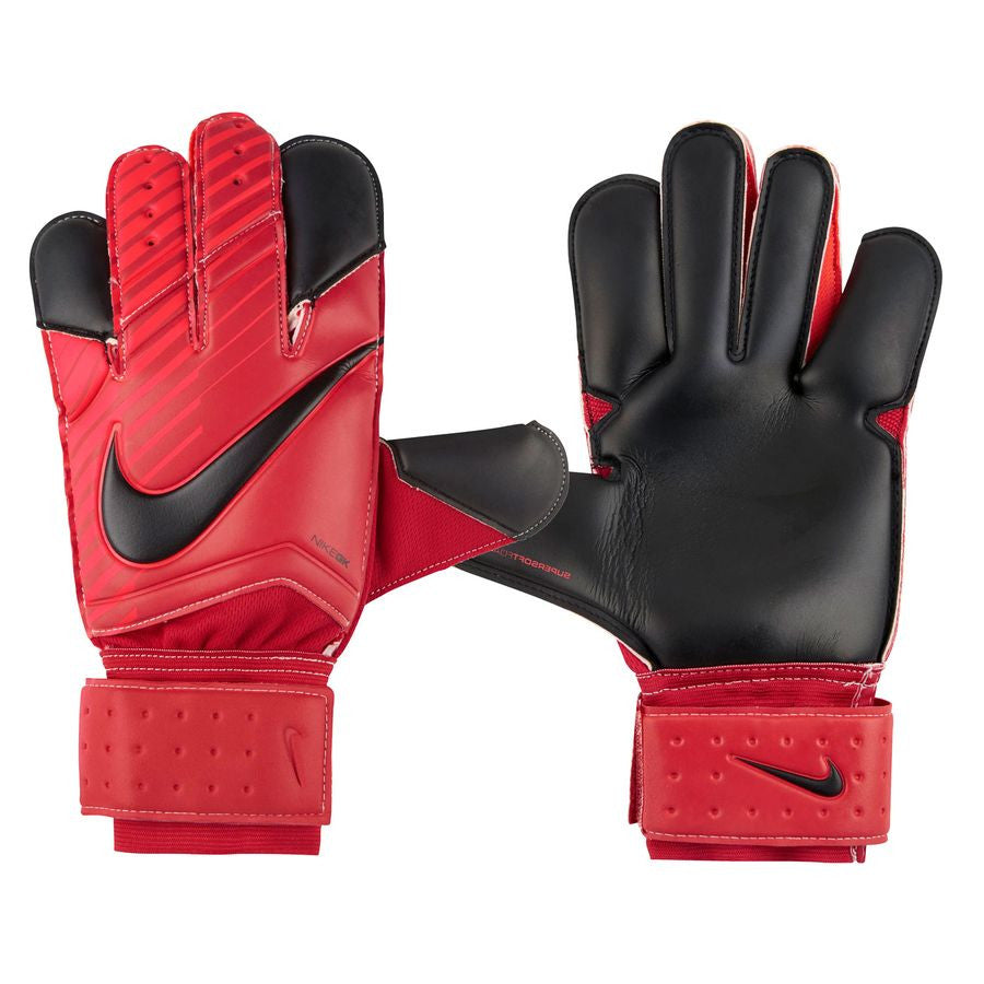 Nike Grip3 Goalkeeper Gloves - Red/Crimson/Black Gloves University Red/Crimson/Black 11 - Third Coast Soccer