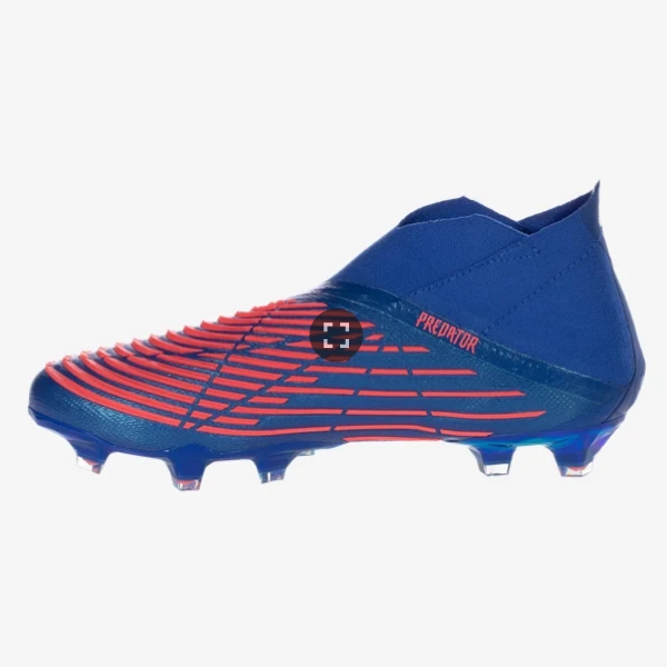 adidas Predator Edge + FG -  Hi-Res Blue/Turbo Men's Footwear Closeout   - Third Coast Soccer