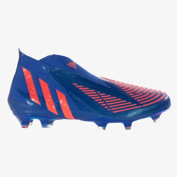 adidas Predator Edge + FG -  Hi-Res Blue/Turbo Men's Footwear Closeout   - Third Coast Soccer