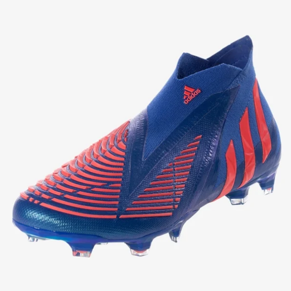 adidas Predator Edge + FG -  Hi-Res Blue/Turbo Men's Footwear Closeout Hi-Res Blue/Turbo Mens 8 - Third Coast Soccer